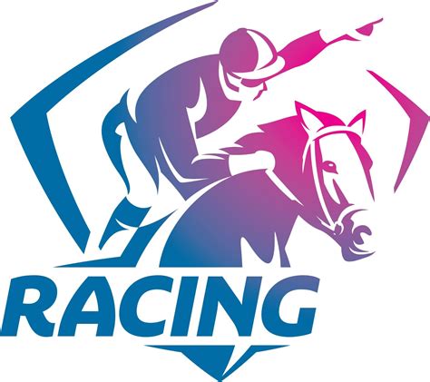 horse racing logo